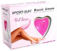 Sport-Elec Rasoir Cœur Féminin Tout Doux