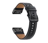 Sport en cuir authentique de 22 mm Remplacer la sangle de montre compatible avec Garmin Fenix 7 6 Pro 5 Marq Epix Approche S62 945 Bracelet Fit Watch Band