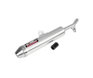 Sport endtopf Aluminium Ovale Gian Nelli pour Yamaha DT 125 R/DTR 125 Type : de03/4BL