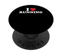 Sport J'aime Courir PopSockets PopGrip Adhésif