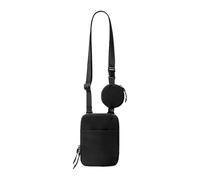 Sport Mard Mann | Sac à bandoulière en nylon 83 cm | Multi compartiments avec charnières bidirectionnelles souples pour l'entraînement, festival, yoga, plein air, festival, quotidien, Noir , voir