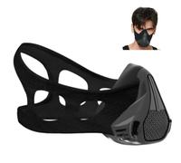 Sport Masks for Fitness Running Training High Altitude Face Mask for Resistance,Cardio,Endurance Improving (noir, L)