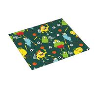 Sport Monster Tapis de séchage absorbant pour comptoir de cuisine, tapis de séchage de Noël avec boucle de suspension 40,6 x 45,7 cm
