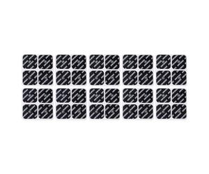 SPORT ORTHESE - Pack de 40 électrodes Snap E-Cure - Compatible avec Compex, Chattanooga, Bluetens (50x50mm)