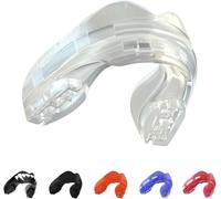 Sport Orthodontic Gum Shield,Full Protection For All Sports,Including Rugby,Mma,Hockey,Martial Arts And Boxing (Clear)