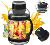 Sport Portable Blender 68oz USB Rechargeable Travel Juice Blender for Shakes and Smoothies 18000RPM BPA-Free Personal-Size Cordless Big Belly Bottle with 6 Blades for Kitchen Home Gym (Mélangeur porta