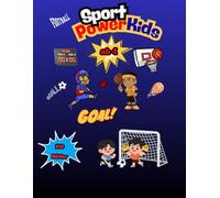 Sport Power Kids Malbuch ab 4 | 100 Bilder | Fußball, Basketball & American Football: Ballsport Malbuch für Kinder ab 4 | 100 coole Sportmotive aus ... | Perfekt zum Ausmalen für kleine Sportfans