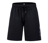 Sport Short Homme Été Léger Jogging Short Séchage Rapide Course Short Homme Respirant Court Fitness Pantalon Shorts Extérieur Basket Entraînement Pantalon Homme A-Black M