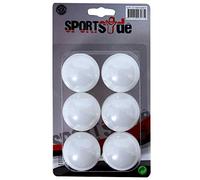 SPORT SIDE - Ping Pong - 6 Balles - Bleu - 046577 - 30 cm - Jeu de Plein Air dès 6 Ans, Plastique, 4 cm
