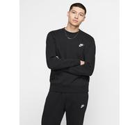 Sport Sweatshirt HOMME Nike Noir Pullover Crew Club Fleece Coton