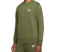 Sport Sweatshirt HOMME Nike Vert olive Coton peluche