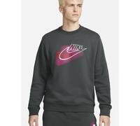Sport Sweatshirt pullover Unisex Nike Gris fumée Crew Standard Issue Lifestyle