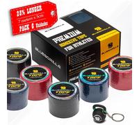 Sport Tape Crossfit,Strap Doigt,3 Rouleaux 5cm X 7 Mtr. Bande Cohesive Elastique,Bandage Autoadhésif,Respirant,Haltérophilie,Crossfit,Callisthénie. 6 Pack Mix