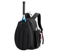 Sport Tennis Backpack - Quilted Organizer Bag for Women | Polyester Material with Ventilated Design, Large Capacity Shoe Equipment Holder, Pickleball, Badminton, Gym Fitness and Training