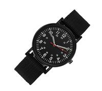 Sport Watch - Round Canvas Strap Fashion Casual Accessory, 1pc Analog Timepiece with Arabic Numerals, Fabric Wristband for Activity, Hardware, Outdoor Chrono for Friends, Family and Boyfriend