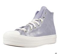 Sport > Zapatillas Mujer Modèle Chaussure Converse Modèle Chuck Taylor All Star Lift Platform Suede Shimmer Hi - Coleur Violet 38