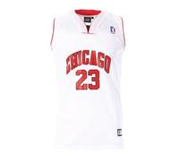 Sport zone Chicago 23 Maillot de Basket Blanc Homme Blanc L