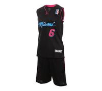 Sport Zone Miami Heat Ensemble de basketball Noir Enfant Noir 10 ans