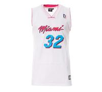 Sport Zone Miami Maillot de Basket Blanc/Rose/Bleu Homme SEPL1004 Blanc M