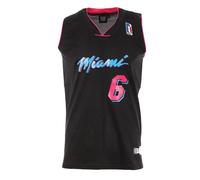 Sport Zone Miami Maillot de Basket Noir Noir 3XL