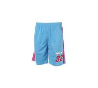 Sport Zone Miami Short de Basket Turquoise/Rose Homme Turquoise L