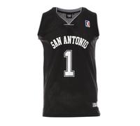 Sport zone San Antonio Maillot de Basket Noir Homme Noir M