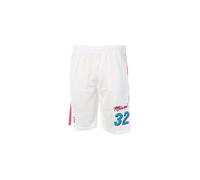 Sport Zone Short Basketball Blanc/Rose Homme Miami Blanc L