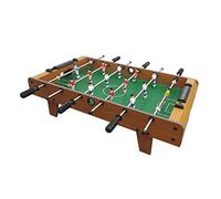 Sport1 Football intérieur Mid-Size de Table de Baby-Foot d'intérieur en MDF. Dimensions Moyennes, 91 x 50 x 24 cm. Carte de Maison avec 6 tiges passantes. Marqueur et 2 balles incluses. Bois. Idée