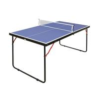 Sport1 Mini Table de Ping-Pong Pliante et Refermable. Table en Acier avec Poignées, Raquettes, Balles, Filet et Tenir. Pour une Utilisation Régulière ou Occasionnelle