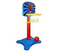 Sport1-Rookie Rookie Lampadaire Basket pour Enfants sur Pied en Plastique. Hauteur 119-159 cm. Panier réglable pour l'intérieur et l'extérieur, Giochi da Giardino per Bambini