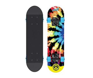 Sport1 -Skateboard Hippy/Planche en Bois 70,5 cm/Charge maximale 50 kg
