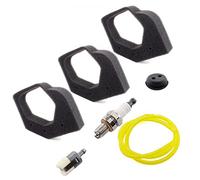SPORTARC 3 filtres à air de 2 tuyaux de carburant de 2 pieds, 1 filtre à carburant, 1 prise, 1 œillet pour Honda GX25 UMK425 ULT425 UMS425 HHH25 Filtre à air filtre à carburant