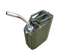 SPORTARC Bec verseur flexible en métal argenté pour jerrican standard de 5 à 20 l/durable 30 cm