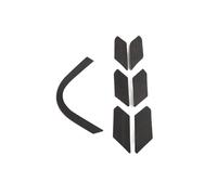 SPORTARC Bloc d'aération, couvercle moteur, compartiment sec, joint étanche, kit de refroidissement pour Corvette C8 Z51 2020+, Z06 E-Ray 2023+, 7 pièces