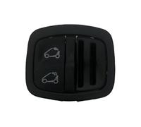 SPORTARC Bouton de tableau de bord central, assemblage du cadre d'interrupteur, pour Smart Fortwo 451 2007-2014, remplacement direct des commandes endommagées, kit de garnitures en plastique