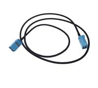 SPORTARC Câble audio de navigation automobile GVIF Câble vidéo pour Land Rover Range Rover Evoque, Discovery 4, Jaguar XJL et Buick Véhicules 100 m Noir/Bleu ABS