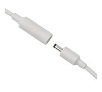 SPORTARC Câble d'extension pour Echo Pop, cordon d'alimentation pour Echo Dot 5e, 4e et 3e génération, câble de charge de 3 m de long, connecteur profond sûr, blanc