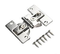 SPORTARC Charnières à rabat en alliage de zinc, charnières pliantes à rabat de porte d'armoire, charnières auto-portantes dissimulées à 180 degrés, charnière de porte pliante invisible