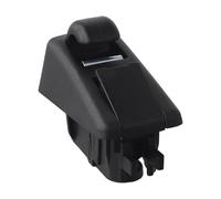 SPORTARC Clip de pare-soleil pour doublure de toit, crochet en plastique noir, remplacement direct pour Porsche Panamera 2016-2021, OE 971857561, avant gauche et droite
