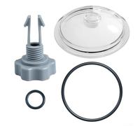 SPORTARC Couvercle de piège à feuilles, SF80110-1 - Bouchon de piège à feuilles, joint torique et valve pour pompe à filtre à sable pour Intex de 30,5 cm