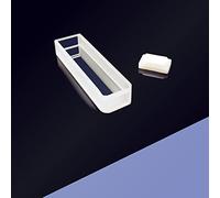 SPORTARC Cuvette à quartz refermable pour spectrophotomètre, 1 cuvette en verre adaptée pour spectrophotomètre 751/722, chemin optique 10 mm-50 mm