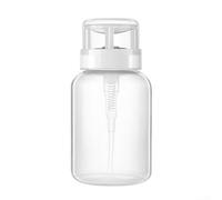 SPORTARC Distributeur à Pompe de 200 ML, Flacon en Plastique Transparent, récipient de, Distributeur de Liquide, Bouteilles Rechargeables (1 pièce)
