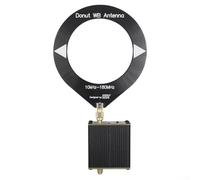 SPORTARC Donut AM MW/SW Antenne portable mini boucle 10 kHz-180 MHz pour HFDY Malahiteam HF onde moyenne avec convertisseur à faible impédance, 08KZLC61UB3GM5J07I802Y5854H1E