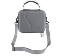 SPORTARC Étui de voyage en cuir PU, boîte de rangement en polyuréthane pour Osmo Mobile 7 Pro/7P - 215 x 190 x 70 mm - Gris Hardshel, Voir image