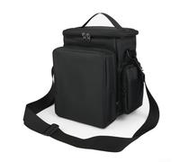 SPORTARC Étui pour microphone sans fil avec 6 compartiments et bandoulière confortable pour musiciens de voyage, Voir image