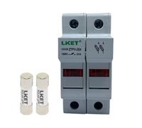 SPORTARC Fusible PV 2P 1000 V DC 10 x 38 mm PV avec porte-fusible LED pour système