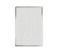 SPORTARC Grille à pizza rectangulaire en aluminium, répartition homogène de la chaleur, plaque de four robuste, pour tartes faites maison