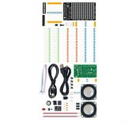 SPORTARC Kit d'entraînement à souder avec LED clignotantes - Projet électronique éducatif pour adolescents - Boîtier en acrylique transparent de 22,5 cm (kit)