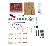 SPORTARC Kit d'entraînement à souder, kit électronique, multimètre, assemblage d'un compteur fonctionnel, apprentissage des compétences de soudure, PCB rouge pour les amateurs