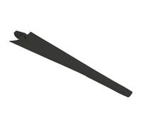 SPORTARC Lames d'éolienne, pièces de générateur de vent, lame de rechange de 530 mm, fibre de verre en plastique FRP, faible couple de démarrage, design stable et léger pour petites éoliennes